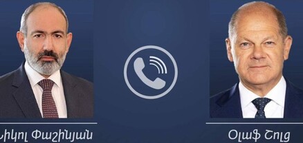 Փաշինյանն ու Շոլցը քննարկել են ԼՂ-ի շուրջ ստեղծված իրավիճակն ու դրա հաղթահարմանն ուղղված քայլերը