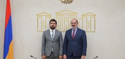 Սարգիս Խանդանյանը ՀԱՀ դեսպանի հետ քննարկել է փոխադարձ հարաբերությունների զարգացումը