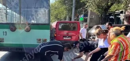 Երևանում տրոլեյբուսը վրաերթի է ենթարկել ուղևորին. Shamshyan.com