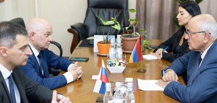 Վաչե Տերտերյանն ընդունել է ՌԴ Կուրսկի նահանգապետի տեղակալի գլխավորած պատվիրակությանը