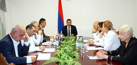 Ռոբերտ Ղուկասյանի գլխավորությամբ քննարկվել են Սյունիքի մարզում իրականացվող սուբվենցիոն ծրագրերը