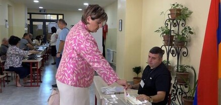 Քաղաքապետի թեկնածու Նելլի Հարությունյանը քվեարկել է հանուն խաղաղ ու անվտանգ Երևանի