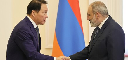 Վարչապետն ընդունել է Կորեայի առևտրաարդյունաբերական պալատի նախագահի գլխավորած պատվիրակությանը