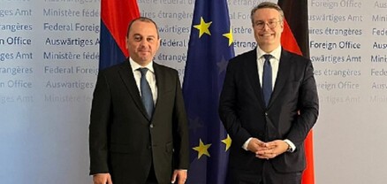 ՀՀ դեսպան Վիկտոր Ենգիբարյանը հանդիպել է ԳԴՀ արտաքին գործերի պետնախարար Տոբիաս Լինդների հետ
