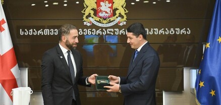 Արգիշտի Քյարամյանը Թբիլիսիում հանդիպել է Վրաստանի գլխավոր դատախազ Իրակլի Շոթաձեին