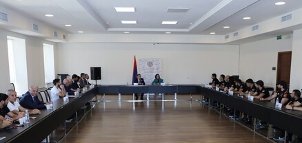 Ժաննա Անդրեասյանն ընդունել է հաշմանդամային սպորտում մեդալների արժանացած մարզիկներին