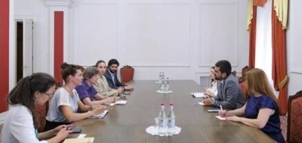 Վիեննայի խաղաղության միջազգային ինստիտուտի պատվիրակության հետ քննարկվել է Արցախի իրավիճակը