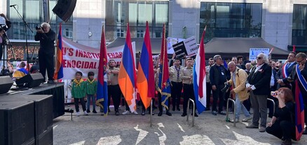Բրյուսելում բազմահազարանոց ցույցեր են՝ հաջակցություն արցախցիների
