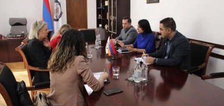 Անահիտ Մանասյանն այսօր ընդունել է Հաննա Յոհանսոնի գլխավորած պատվիրակությանը