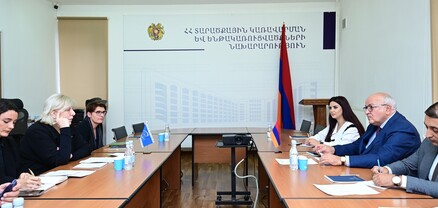 Վաչե Տերտերյանն ընդունել է ԵԽ մարդու իրավունքների հանձնակատար Դունյա Միյատովիչին