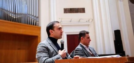 Տիգրան Ավինյանը Օպերայի և բալետի թատրոնում է․ քննարկել է «Երևան» նվագախմբի կազմավորման ծրագրերը