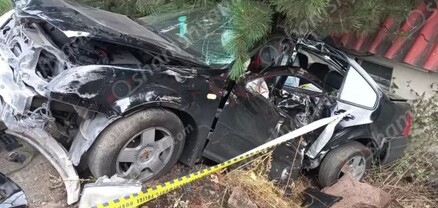 Գեղարքունիքում Volkswagen Vento-ն վերածվել է ջարդոնի. կան վիրավորներ․ shamshyan.com