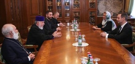 Կաթողիկոսը Հունգարիայի՝ քրիստոնյաների աջակցության ծրագրի պետքարտուղարի հետ քննարկում է ունեցել