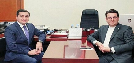Ալիևի օգնականն ու Իրանի դեսպանը քննարկել են հայ-ադրբեջանական հարաբերությունները