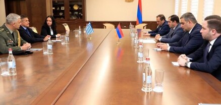 Քննարկվել է պաշտպանության բնագավառում հայ-հունական համագործակցությունը
