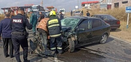 Արագածոտնի մարզի Ափնագյուղ գյուղի մոտ տեղի ունեցած ՃՏՊ-ի հետևանքով կան տուժածներ