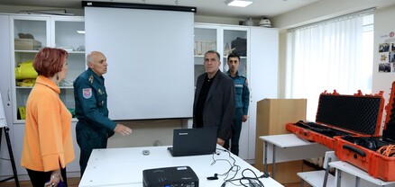 ՆԳՆ ՓԾ տնօրենն այցելել է Ճգնաժամային կառավարման պետական ակադեմիա