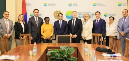 Շրջակա միջավայրի նախարար ընդունել է Կլիմայի կանաչ հիմնադրամի փոխտնօրենի ղեկավարած պատվիրակությանը