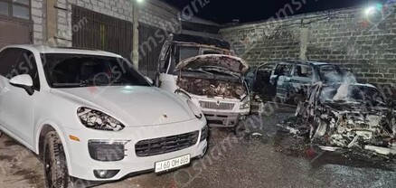 Porsche Taycan-ն ամբողջությամբ վերածվել է մոխրակույտի, Porsche Cayenne-ը ջերմահարվել է․ shamshyan.com