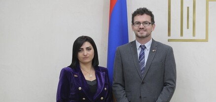Թագուհի Թովմասյանը հանդիպել է Մեծ Բրիտանիայի և Հյուսիսային Իռլանդիայի Միացյալ Թագավորության դեսպանի հետ