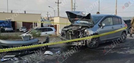 Նոր Հաճնի կամրջի մոտ բախվել են Mitsubishi-ն ու Nissan-ը, վիրավորներից մեկը ՀՀ ՊՆ ծառայող է․ shamshyan.com