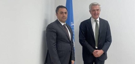 Վահե Գևորգյանը հանդիպում է ունեցել ՄԱԿ-ի Փախստականների հարցերով բարձր հանձնակատար Ֆիլիպո Գրանդիի հետ