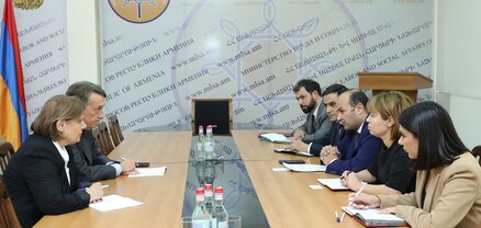Աշխատանքի և սոցիալական հարցերի նախարար Նարեկ Մկրտչյանն ընդունել է ՀՀ-ում Բելգիայի դեսպանին