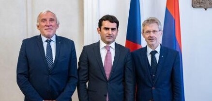 Հակոբ Արշակյանի գլխավորած պատվիրակությունը աշխատանքային այցով գտնվում է Պրահայում