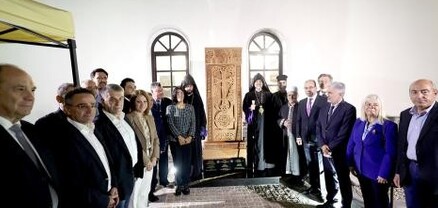 Կոմոտինիում հայ-հունական դիվանագիտական հարաբերությունները խորհրդանշող խաչքար է բացվել
