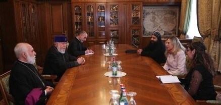 Գարեգին Բ կաթողիկոսը Եգիպտոսի դեսպանի հետ քննարկել է երկկողմ հարաբերությունները