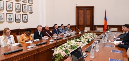 Վահե Հովհաննիսյանն այսօր աշխատանքային քննարկում է ունեցել ՄԱԿ-ի Զարգացման ծրագրի ներկայացուցիչների հետ