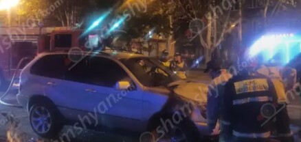 Երևանում հրդեհ է բռնկվել BMW X5 ավտոմեքենայում․ shamshyan.com