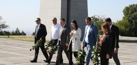 Բեթղեհեմի քաղաքապետ Հաննա Հանանիայի գլխավորած պատվիրակությունն այցելել է Հայոց ցեղասպանության հուշահամալիր
