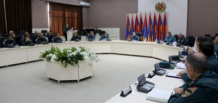 Փրկարար ծառայությունում աշխատանքային խորհրդակցություն է անցկացվել