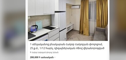 Մարդկանց տներից հանում են, ավելի թանկ գնով վարձով տալիս ․Հայաստանում օրենք չկա