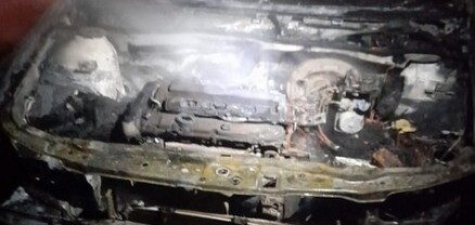 Հացիկ գյուղում ավտոմեքենա է այրվել