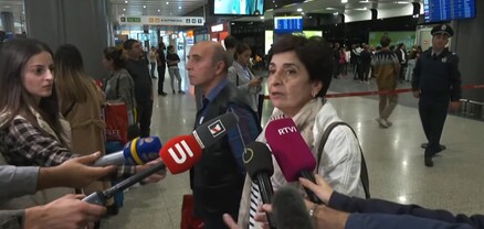 Շաբաթ օր էր, բոլորս քնած էինք, հանկարծակի տագնապ եղավ, բոլորս թռանք դուրս․ Իսրայելից ՀՀ ժամանած կին