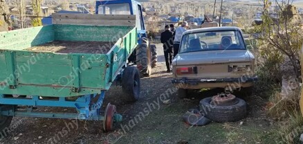 Գեղարքունիքում 46-ամյա տղամարդը գազի բալանով փչել է տրակտորի կցորդիչի անիվը, անիվը պայթել է, տղամարդը՝ մահացել. shamshyan.com
