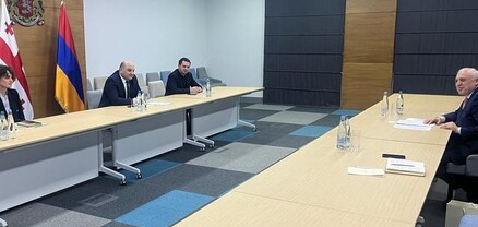 Վրաստանում ՀՀ դեսպան Աշոտ Սմբատյանը հանդիպել է Վրաստանի ՆԳՆ տեղակալ Ալեքսանդր Դարախվելիձեի հետ