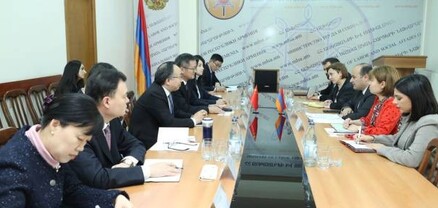 Նարեկ Մկրտչյանը ընդունել է Չինաստանի քաղաքացիական հարցերի նախարարության պատվիրակությանը