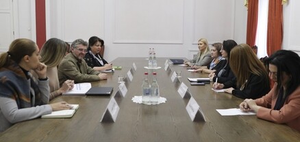 Հերիքնազ Տիգրանյանը հանդիպել է ՄԱԿ-ի հատուկ զեկուցող Ֆաբիան Սալվիոլիի գլխավորած պատվիրակության հետ