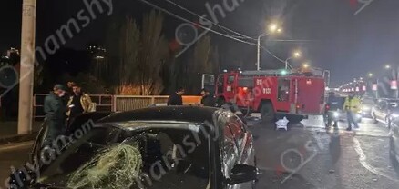 Դավիթաշենի կամրջի վրա բախվել են Nissan Teana-ն ու Hayasa մոտոցիկլը․ shamshyan.com