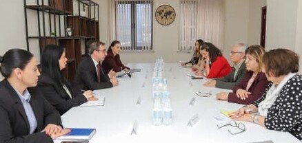 Կարեն Կարապետյանն ընդունել է ԵՄ կողմից ֆինանսավորվող ծրագրի թիմի անդամներին