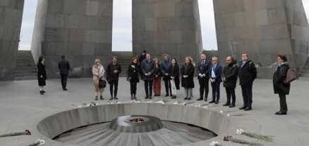 Իտալիայի և Խորվաթիայի պատգամավորները այցելել են Ծիծեռնակաբերդի հուշահամալիր