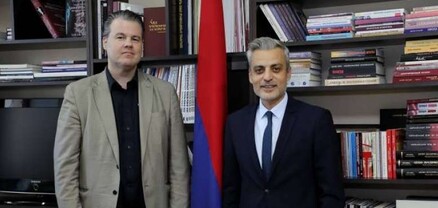 ՀՀ ԿԳՄՍ նախարարի տեղակալն ընդունել է անվանի դաշնակահար Հենրի Զիգֆրիդսոնին