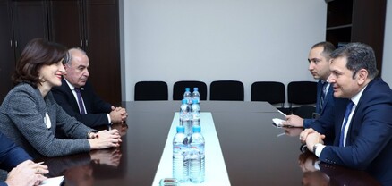 ՀՀ ԱԳ նախարարի տեղակալ Պարույր Հովհաննիսյանի հանդիպումը Մակա Բոճորիշվիլիի հետ