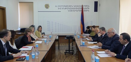 Գնել Սանոսյանն ընդունել է KfW գերմանական զարգացման բանկի պատվիրակությանը