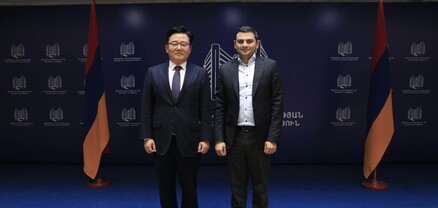 Ռաֆայել Գևորգյանը ընդունել է կորեական SK Ecoplant ընկերության գլխավոր գործադիր տնօրենի գլխավորած պատվիրակությանը