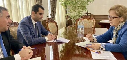 Գեղարքունիքի մարզպետն ընդունել է ԱՄՆ «Հայ դպրոց հիմնադրամի» նախագահին