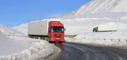 Մցխեթա-Ստեփանծմինդա-Լարս ճանապարհը բեռնատարների համար փակ է
